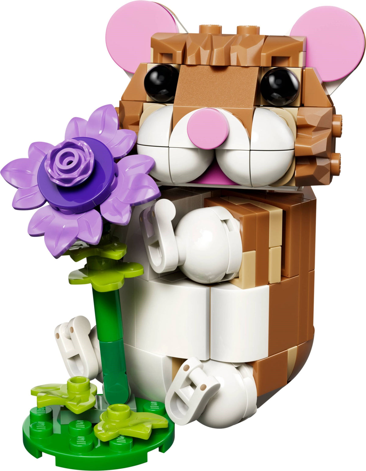 LEGO Creator 3-in-1 Cute Hamster with a Flower (31376)