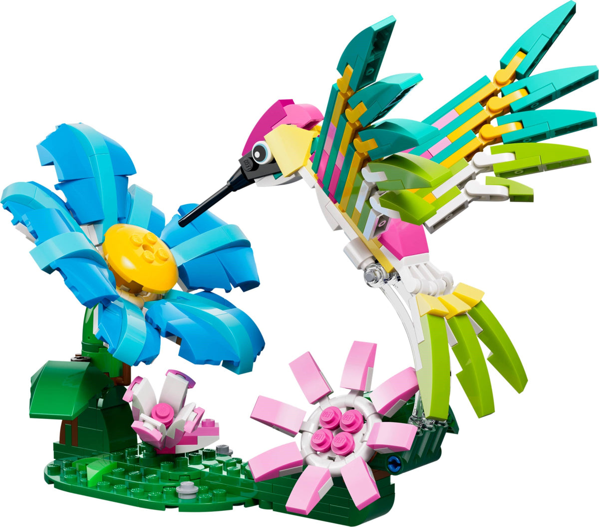 LEGO Creator 3-in-1 Wild Animals: Colorful Hummingbird (31384)