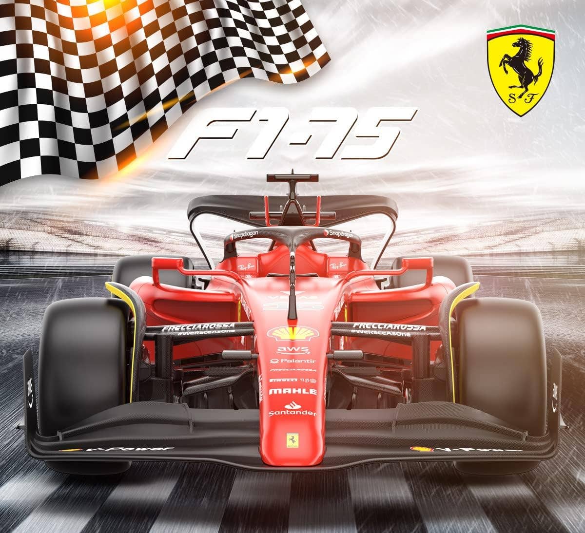 1:12 Scale Ferrari F1-75 F1 Remote Control RC Car