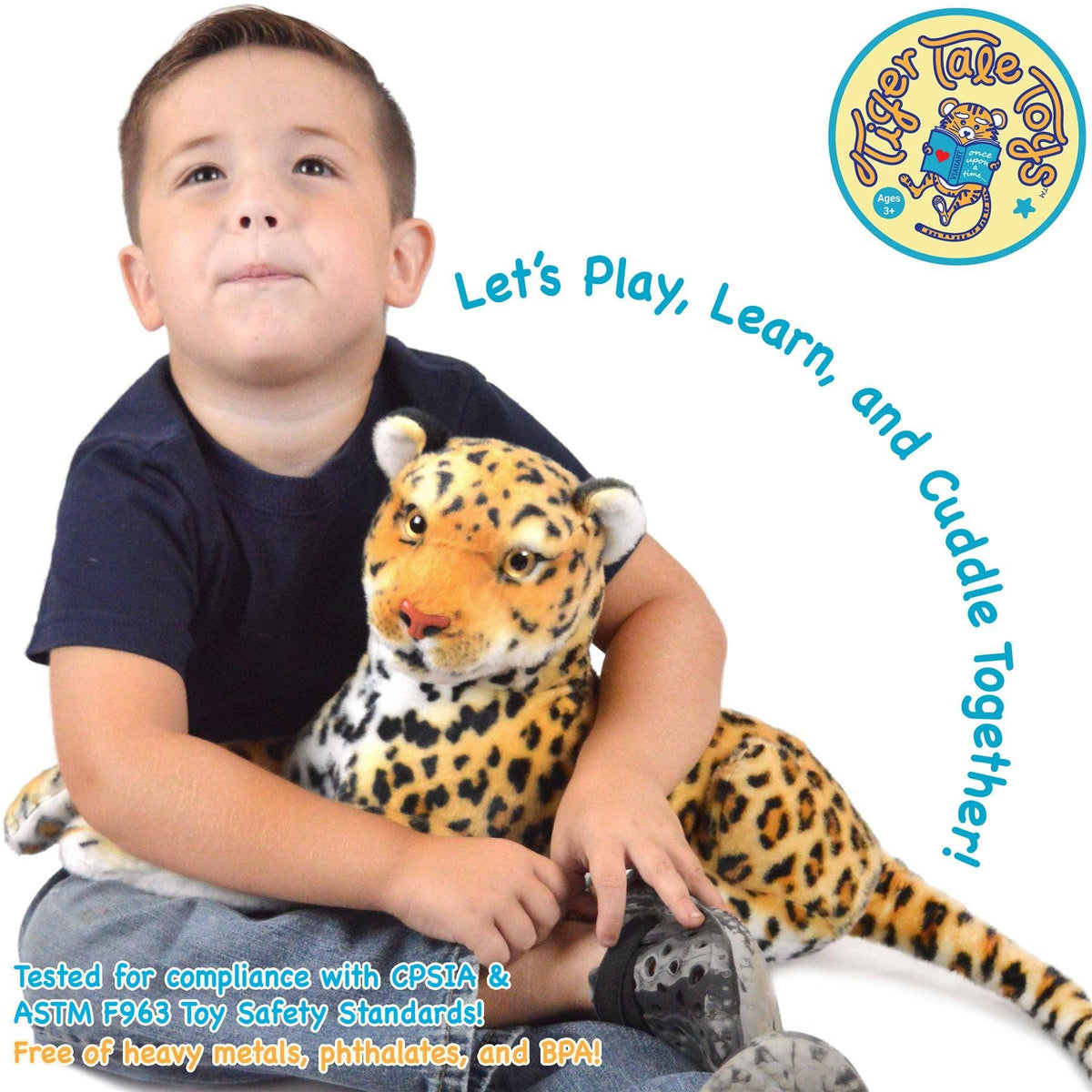 TigerHart Leah the Leopard 20-inch plush