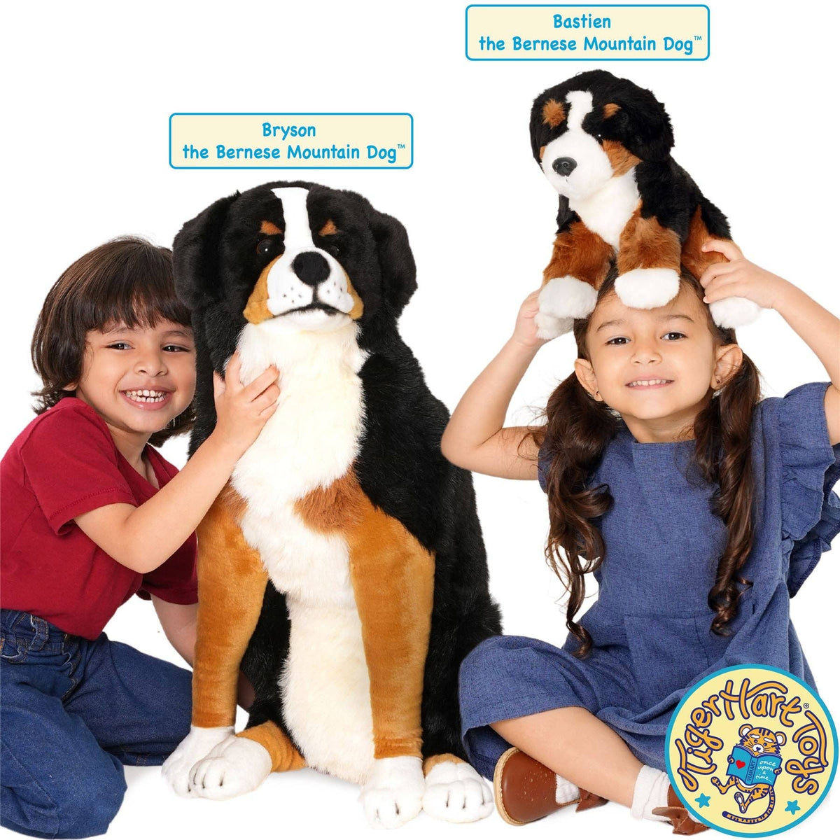 TigerHart Bryson the Bernese Mountain Dog 23-inch plush
