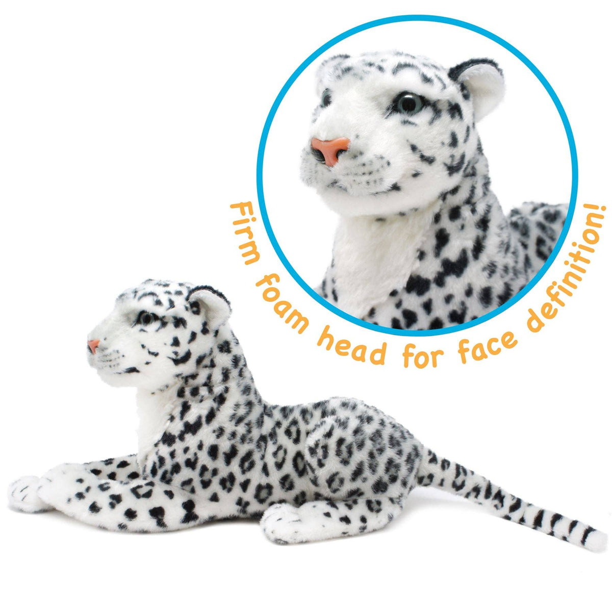 TigerHart Sinovia the Snow Leopard 17-inch plush