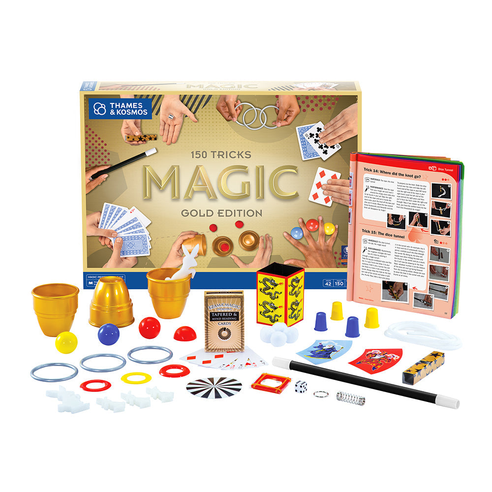 Thames & Kosmos Magic Gold Edition, 150 Tricks