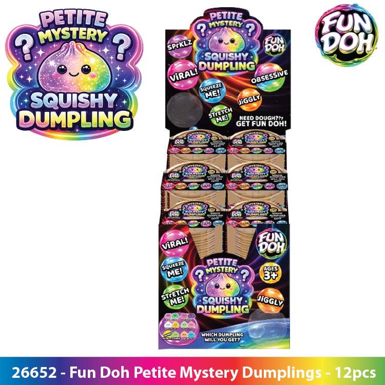 Fun Doh Squishy Mystery Mini Petite 2.5"