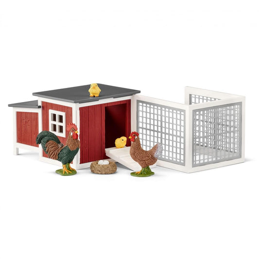 Schleich Farm World Chicken Coop Playset (42421)