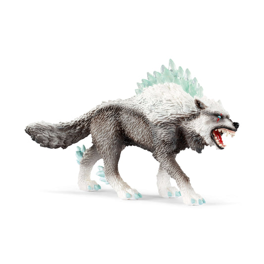 Schleich Eldrador Creatures Snow Wolf Figure (42452)