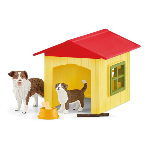 Schleich Farm World Friendly Dog House Playset (42573)