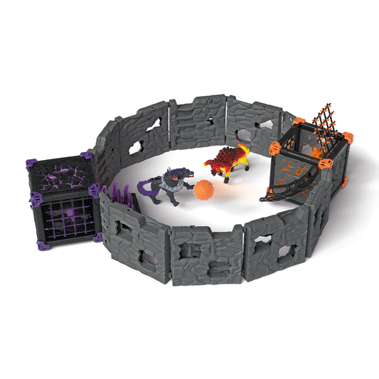 Schleich Eldrador Creatures BattleCave Arena: Lava vs. Shadow Playset (42673)