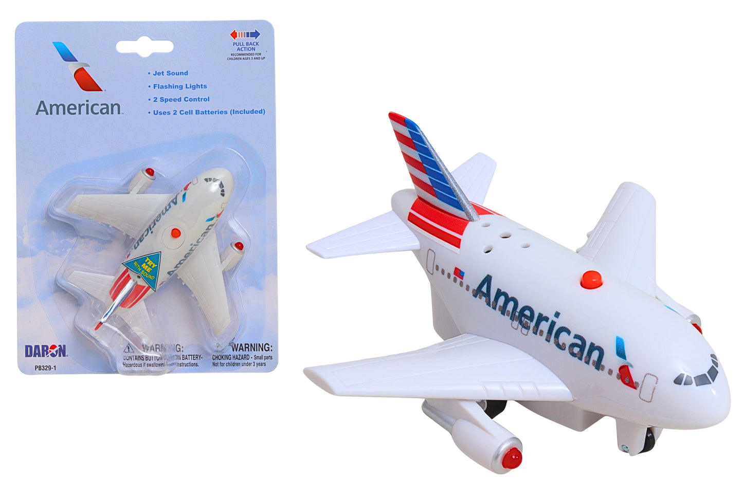 AMERICAN AIRLINES PULLBACK W/LIGHT & SOUND