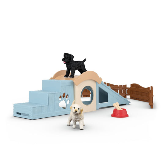 Schleich Farm World Puppy Playtime Playset (42763)