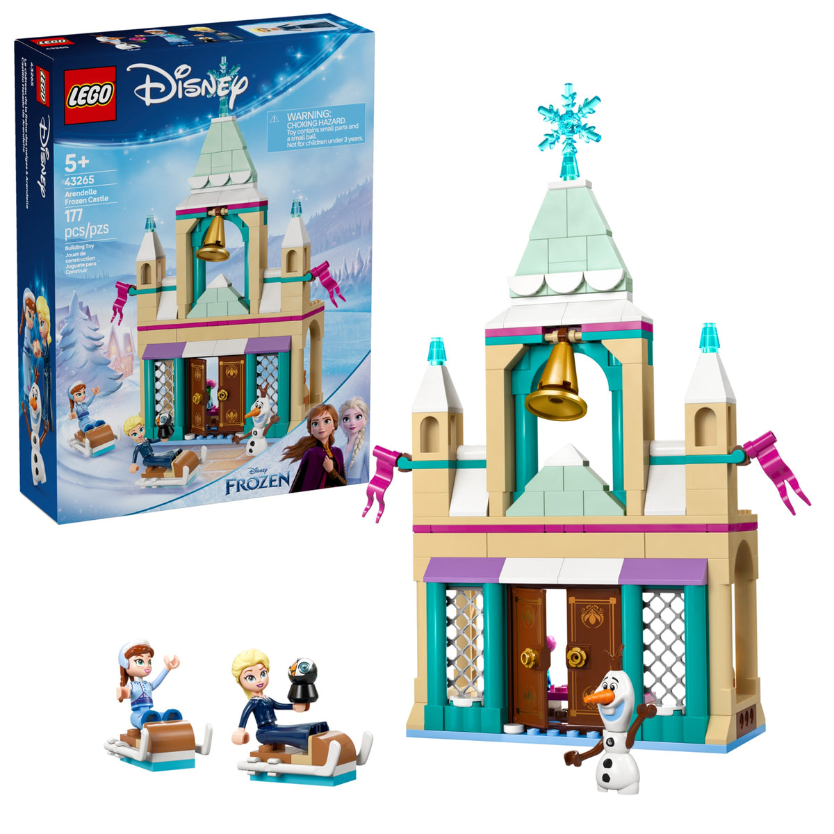 LEGO Disney Arendelle Frozen Castle (43265) box