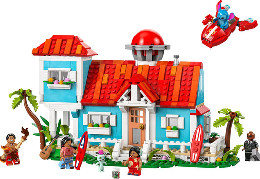 LEGO Disney Lilo and Stitch Beach House (43268) box art