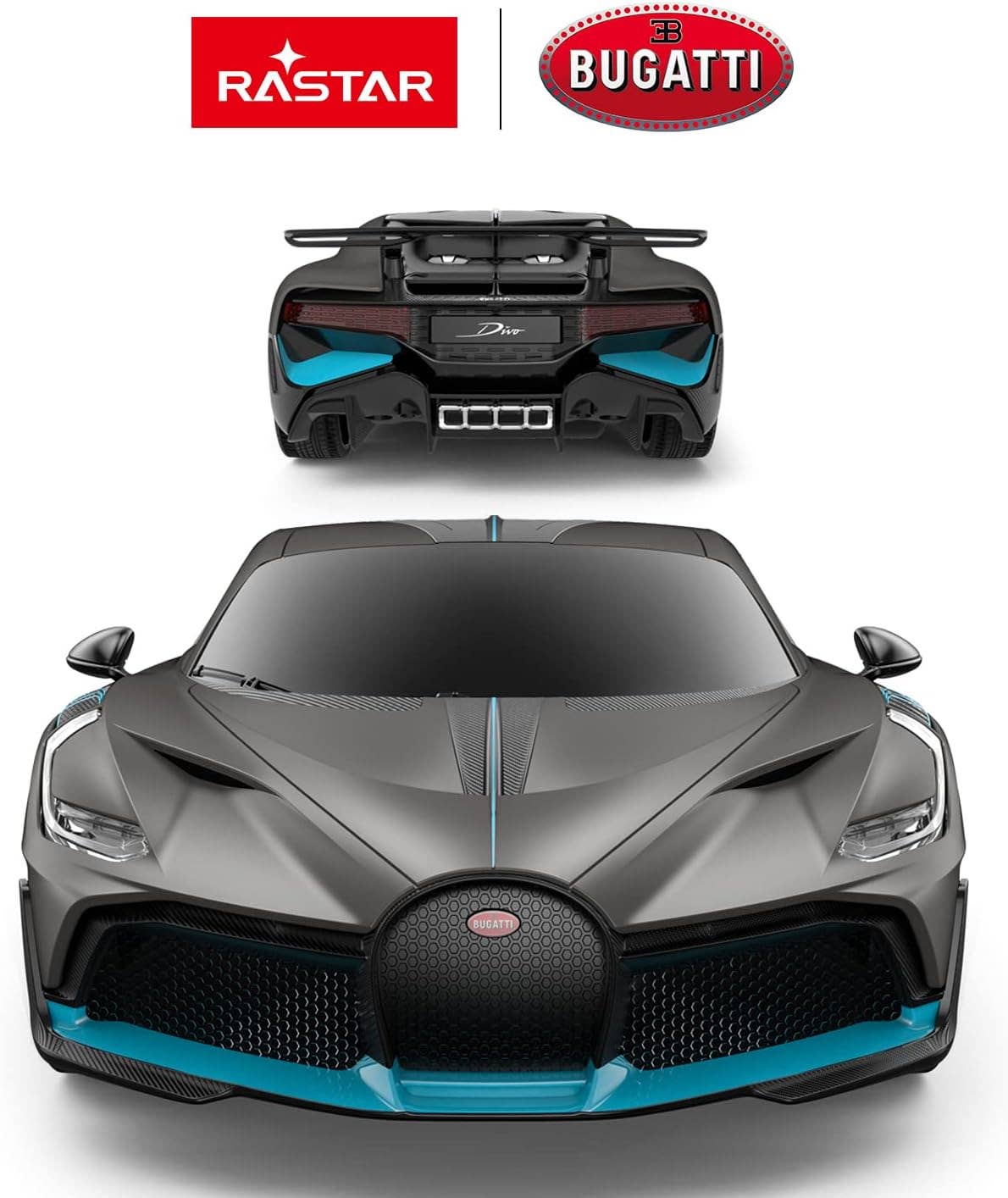 1:24 Scale RC Bugatti Divo Remote Control Sports Car