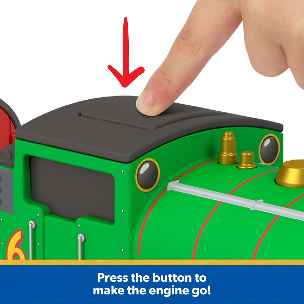 Thomas & Friends Motorized Percy Engine & Mail Car (JLL46)
