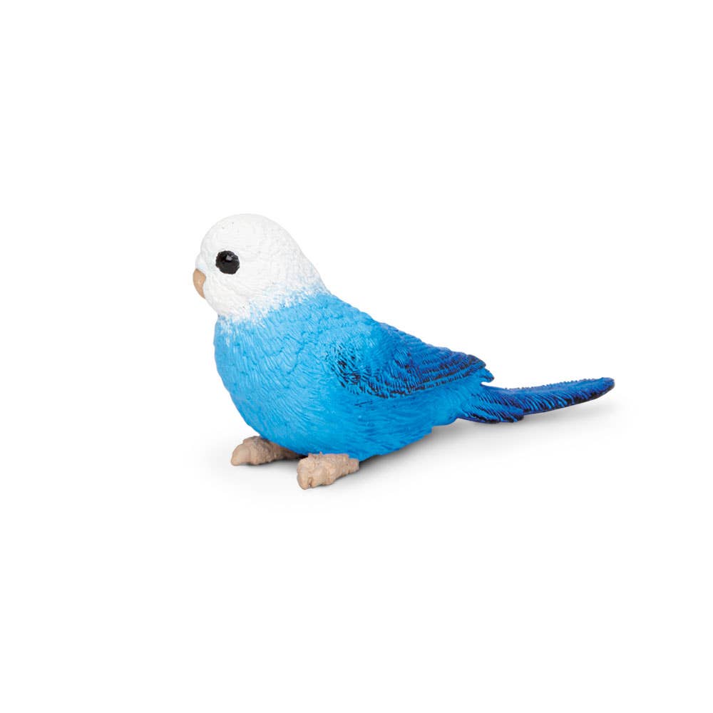 Blue Budgie Figurine Toy - Kids