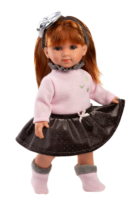 Llorens Raquel 13.8" Soft Body Fashion Doll (LL53551)