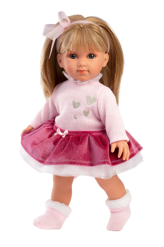 Llorens Adela 13.8" Soft Body Fashion Doll (LL53552)