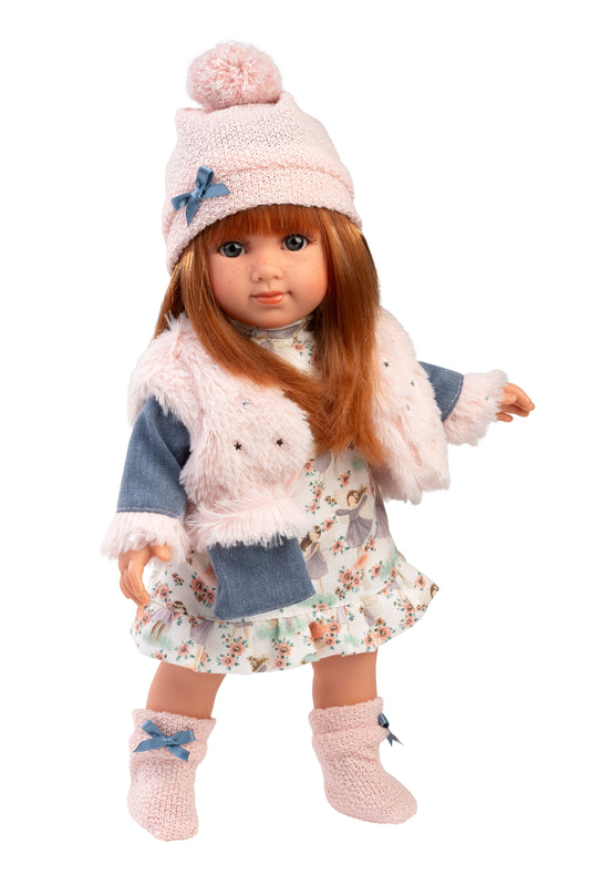Llorens Autumn 13.8" Soft Body Fashion Doll (LL53555)