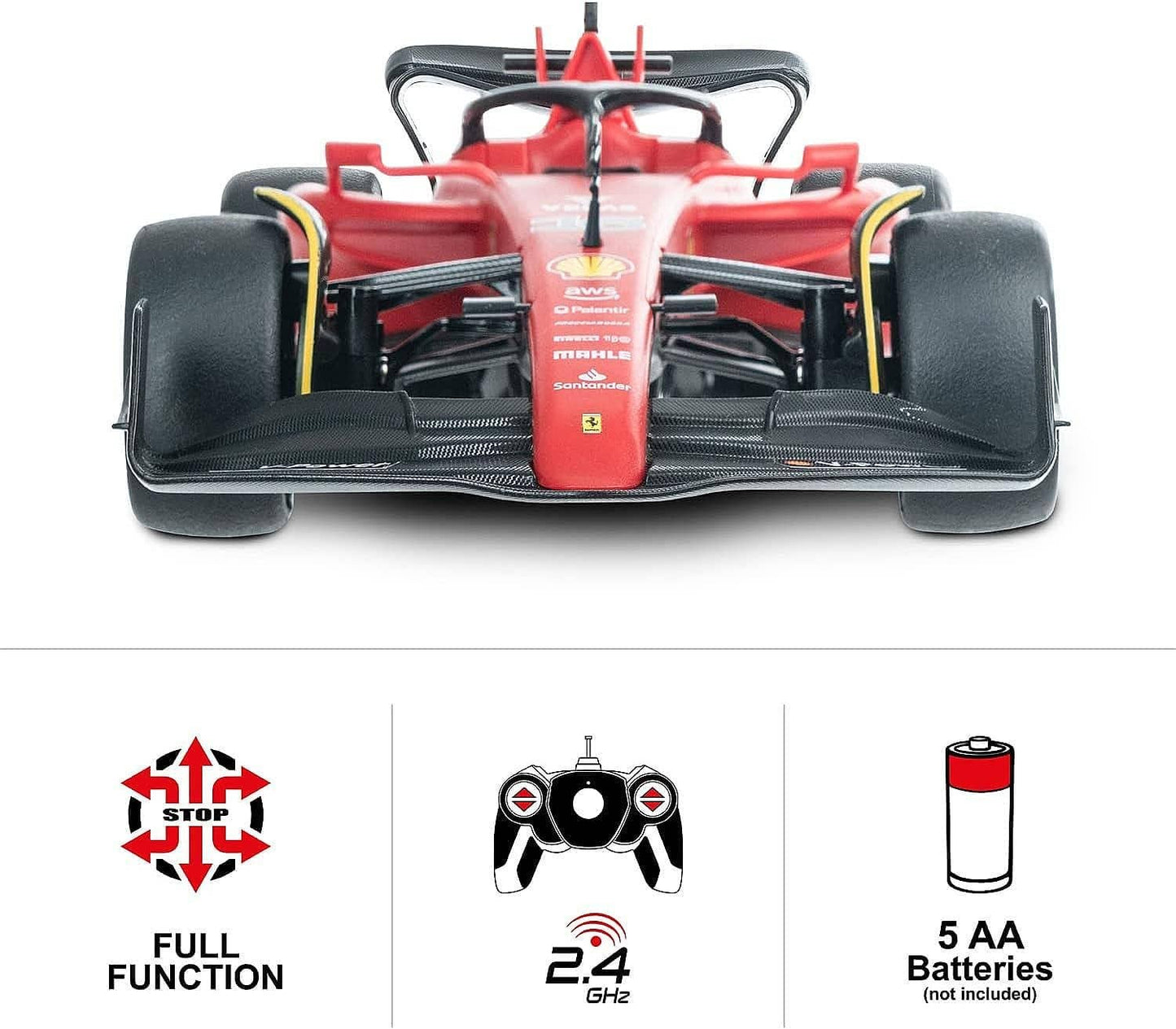 1:12 Scale Ferrari F1-75 F1 Remote Control RC Car