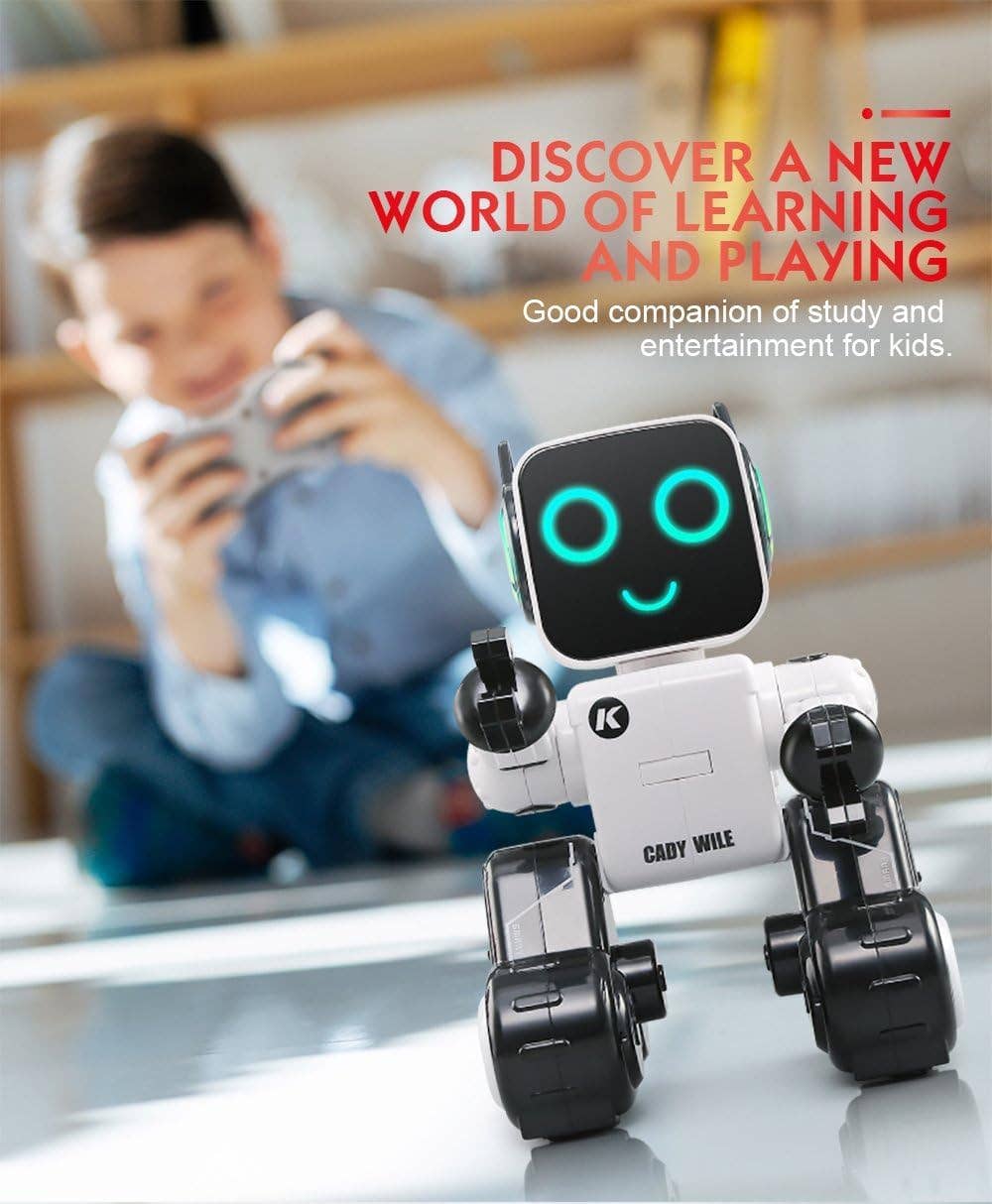Smart RC Programmable Robot: White
