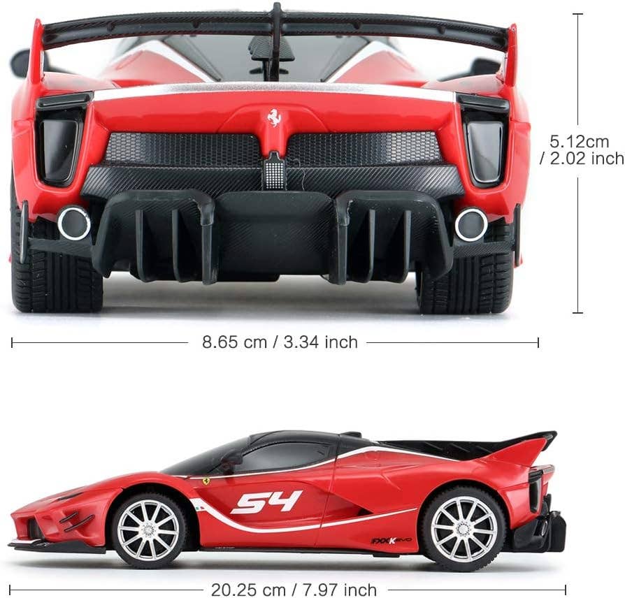 1:24 Scale RC Ferrari FXX K EVO Remote Control Sports Car