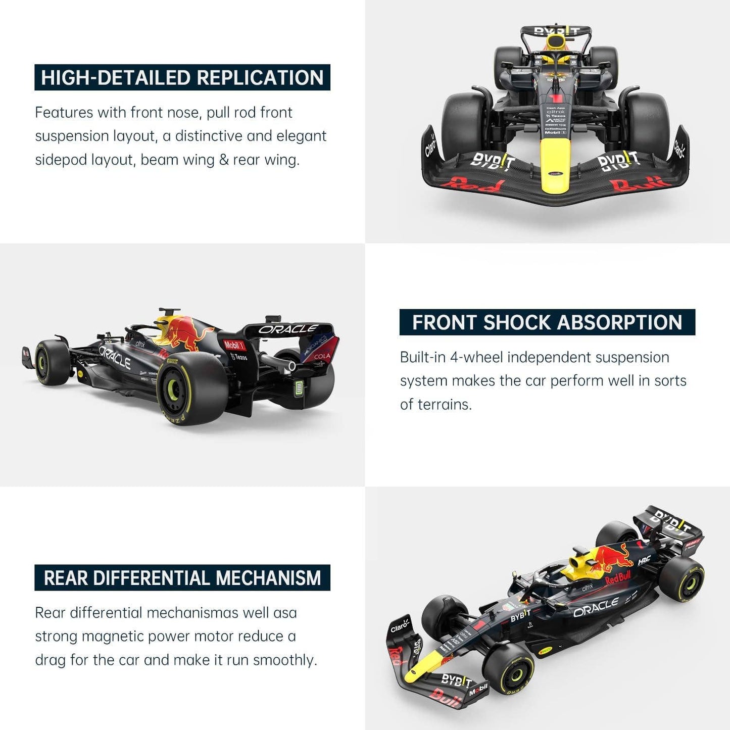 1:18 Scale Red Bull RB18 F1 Remote Control RC Car