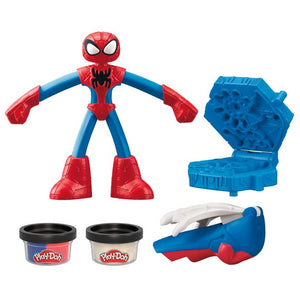 Play-Doh Marvel Spider-Man Thwip Squisher Action Figure Playset