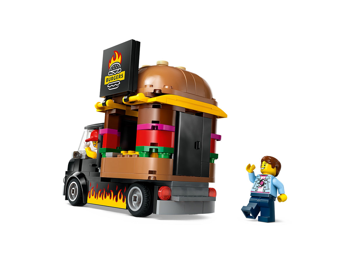 LEGO City Burger Truck (60404) detail view