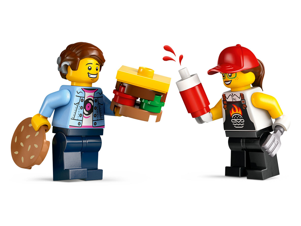 LEGO City Burger Truck (60404) detail view