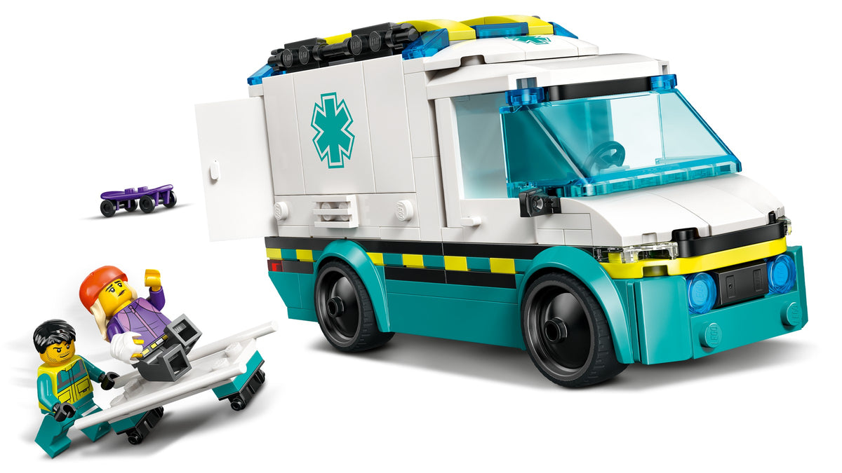 LEGO City Emergency Ambulance (60451) detail view
