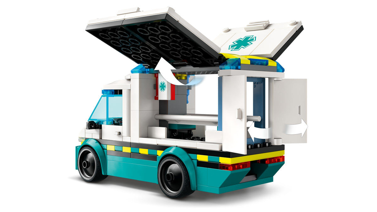 LEGO City Emergency Ambulance (60451) detail view