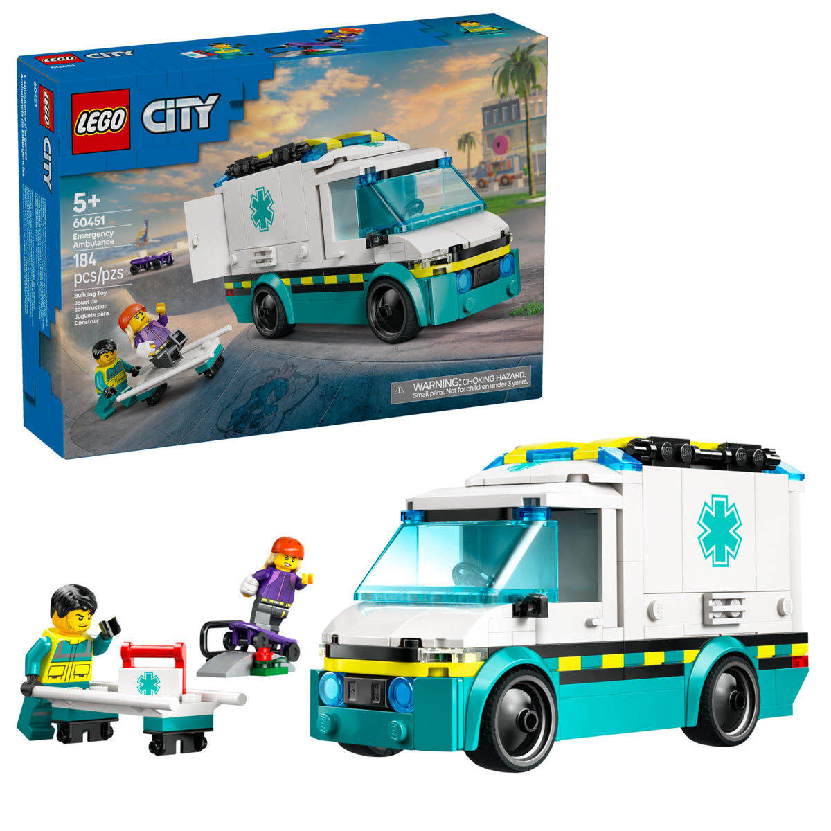LEGO City Emergency Ambulance (60451) box