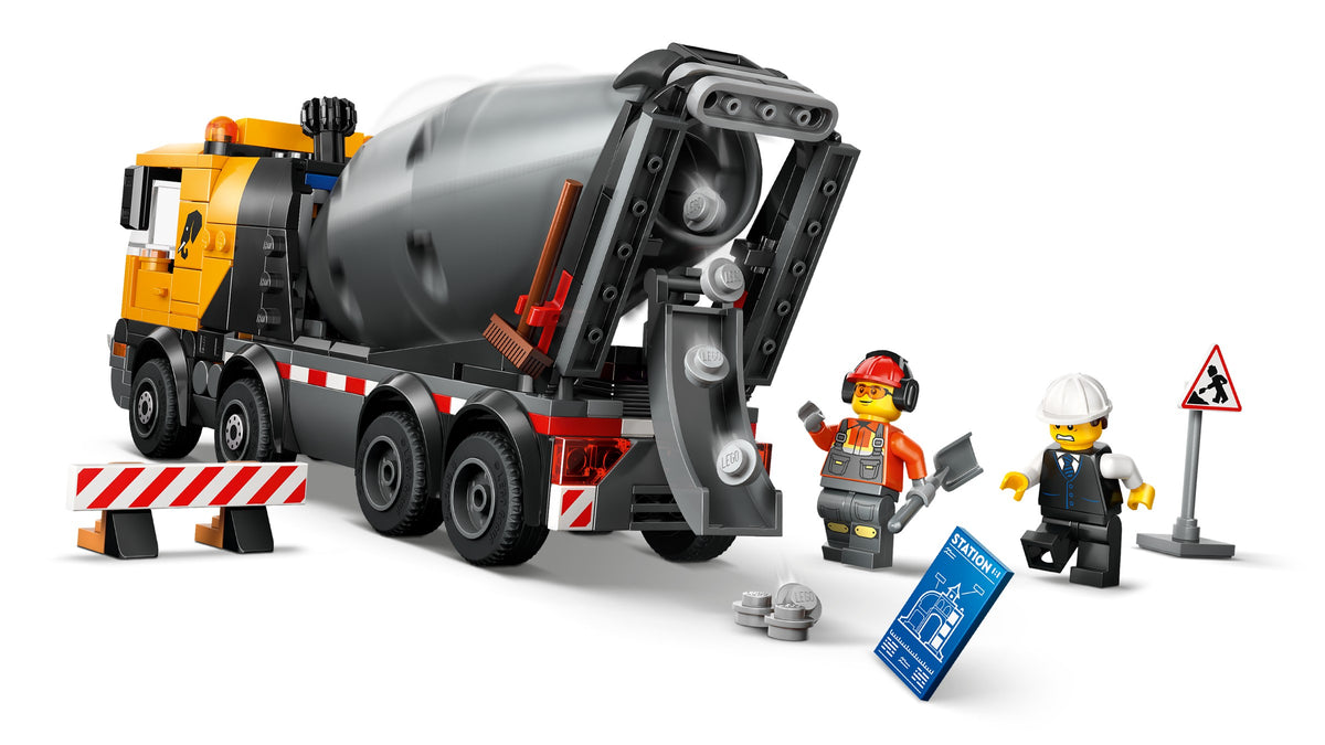LEGO City Cement Mixer (60478) detail view