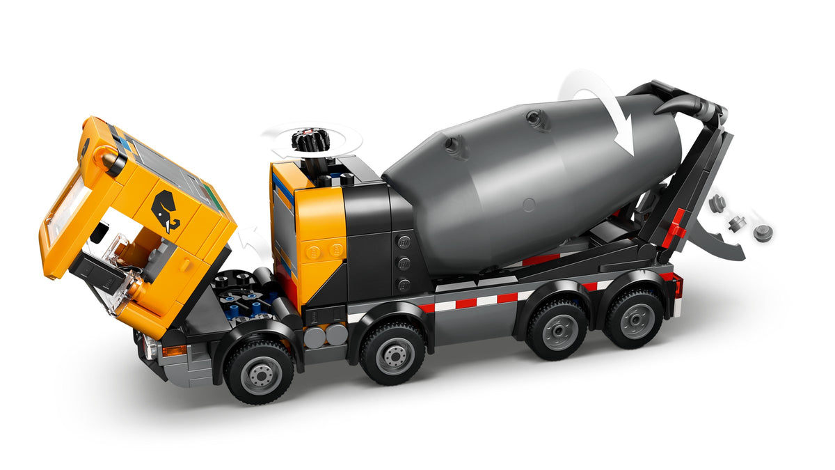 LEGO City Cement Mixer (60478) detail view