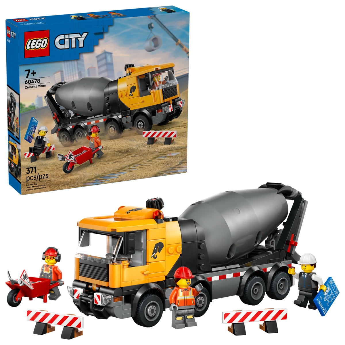 LEGO City Cement Mixer (60478) box