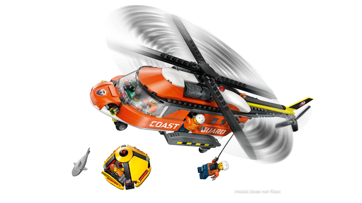 LEGO City Coast Guard Helicopter (60503) detail view