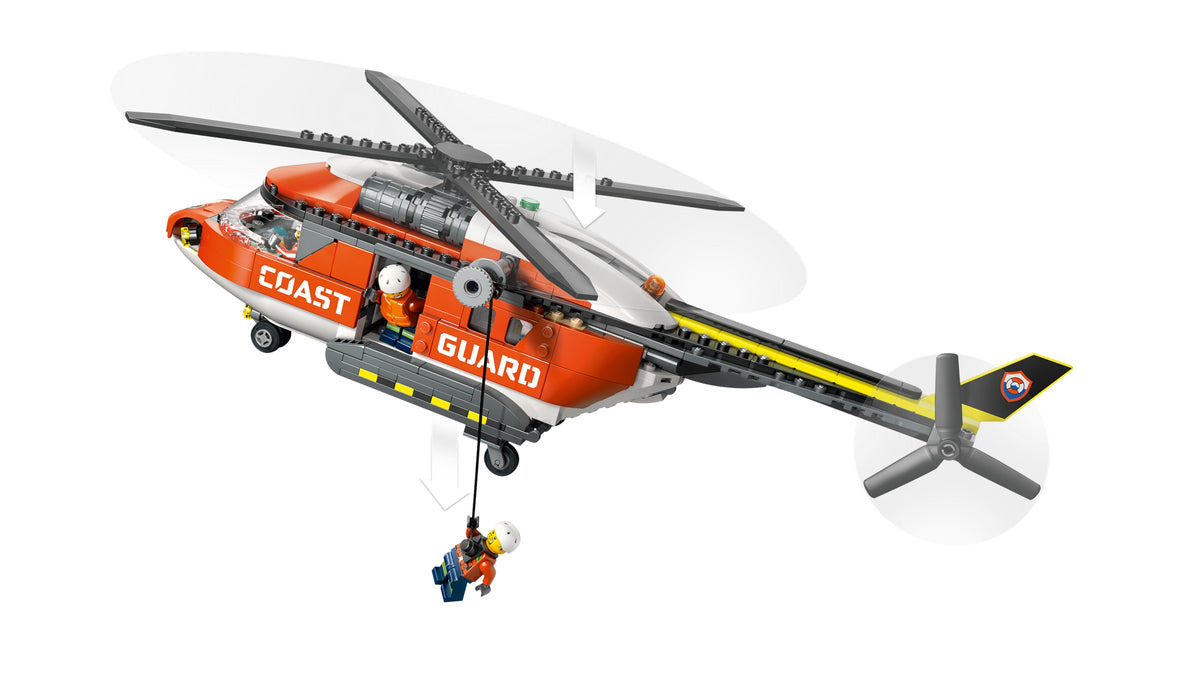 LEGO City Coast Guard Helicopter (60503) detail view
