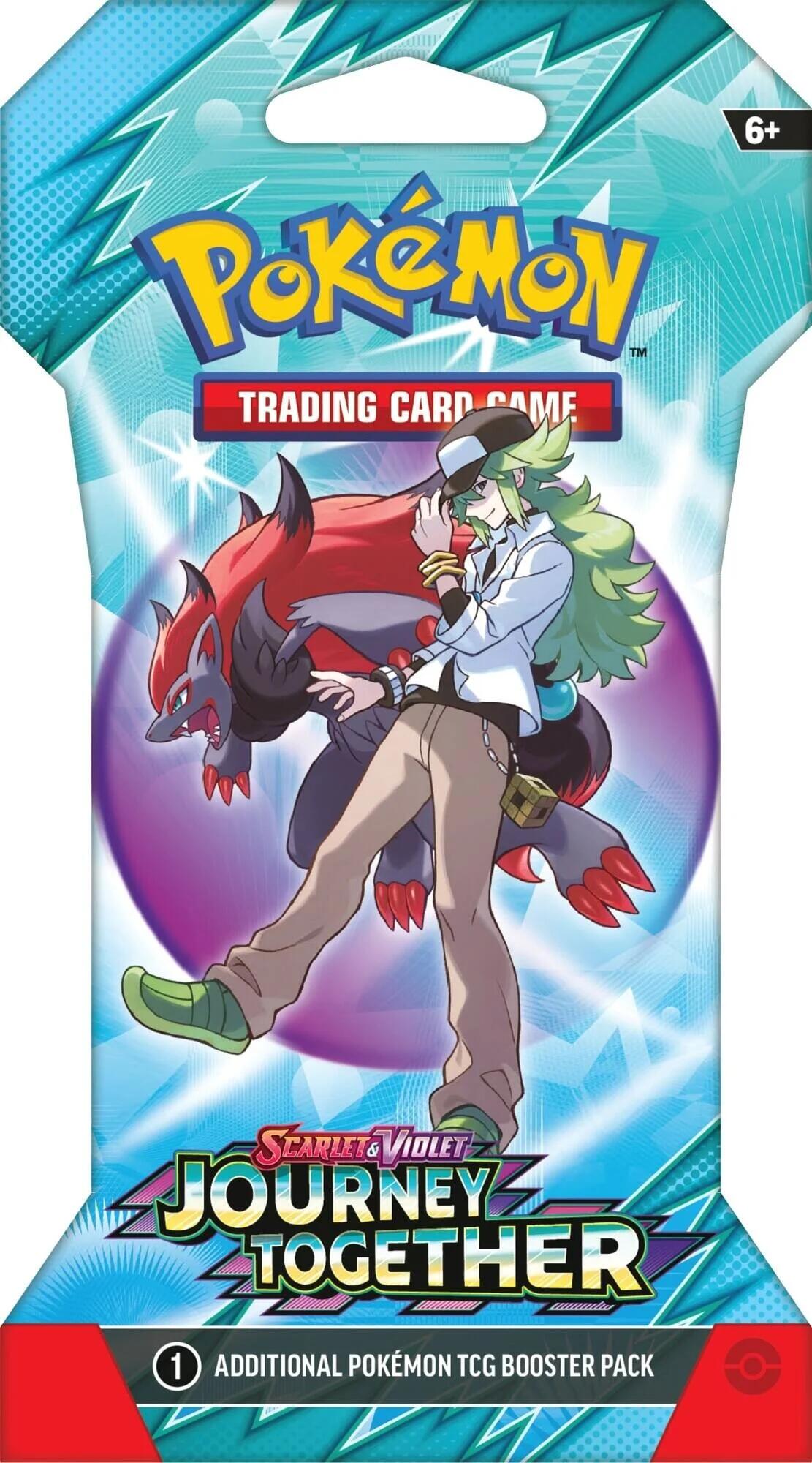 Pokémon TCG Journey Together sleeved booster pack
