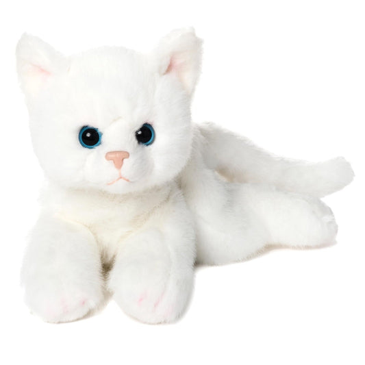 Bearington White Cat Lil’ Muffin 8" Plush