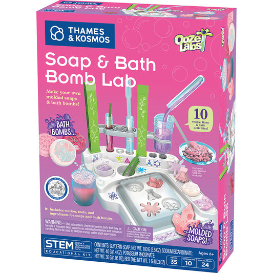Thames & Kosmos Ooze Labs Soap & Bath Bomb Lab
