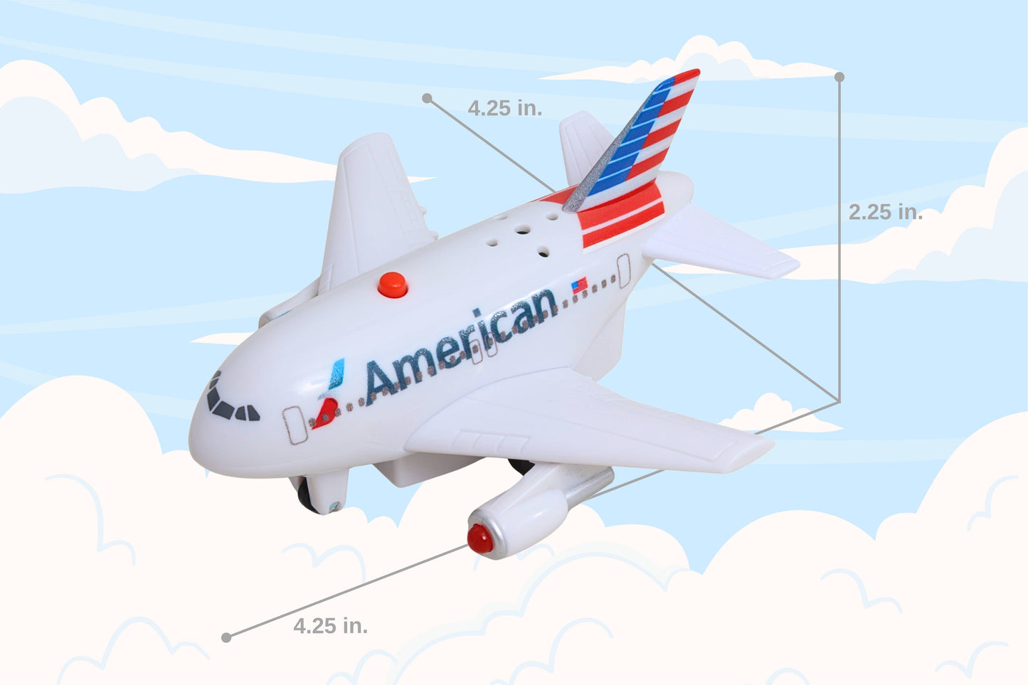 AMERICAN AIRLINES PULLBACK W/LIGHT & SOUND