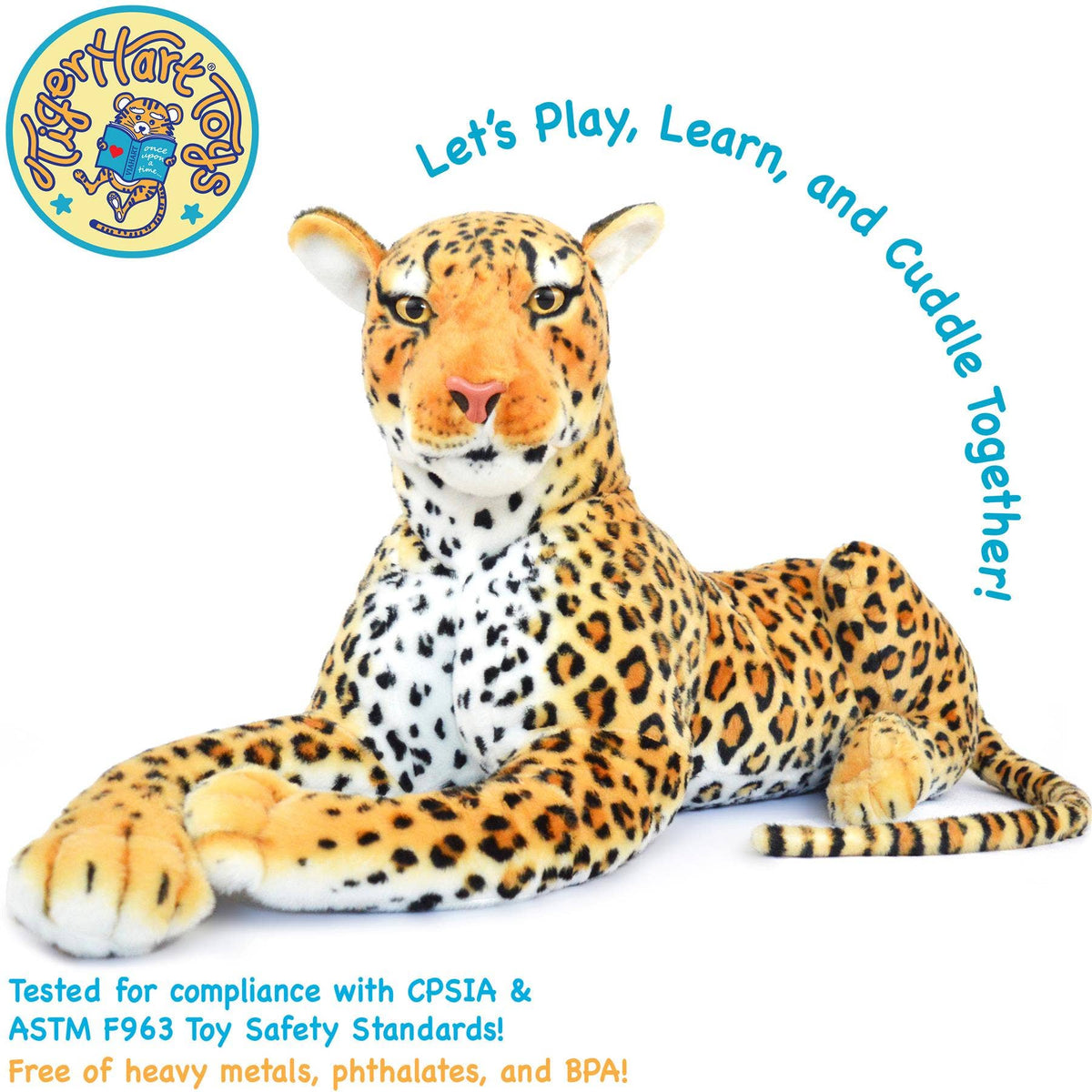 TigerHart Lahari the Leopard 42-inch plush