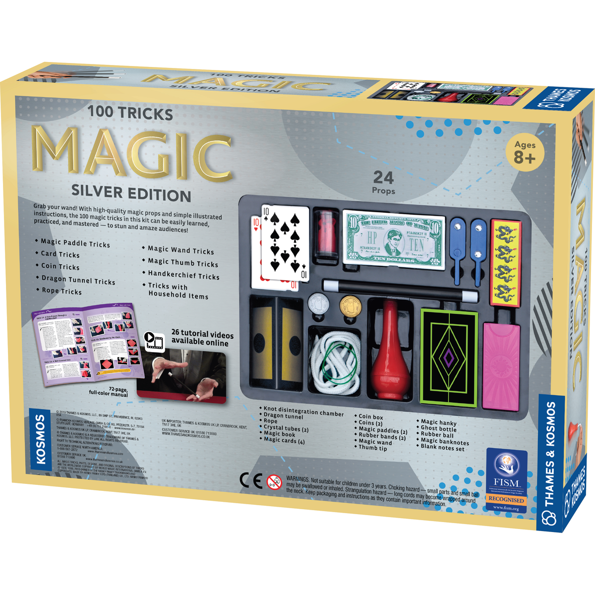 Thames & Kosmos Magic Silver Edition, 100 Tricks