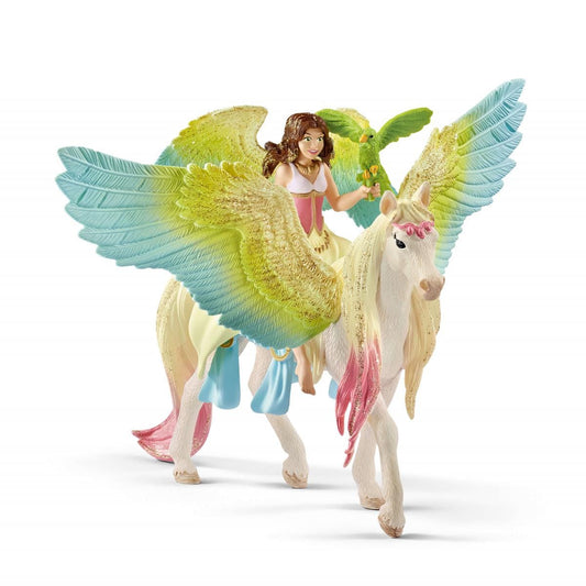 Schleich bayala Fairy Surah with Glitter Pegasus Set (70566)