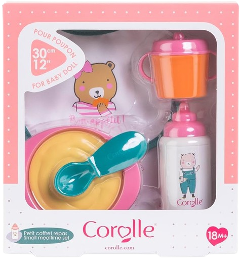 Corolle BB12" Pink Mealtime Set (111130)