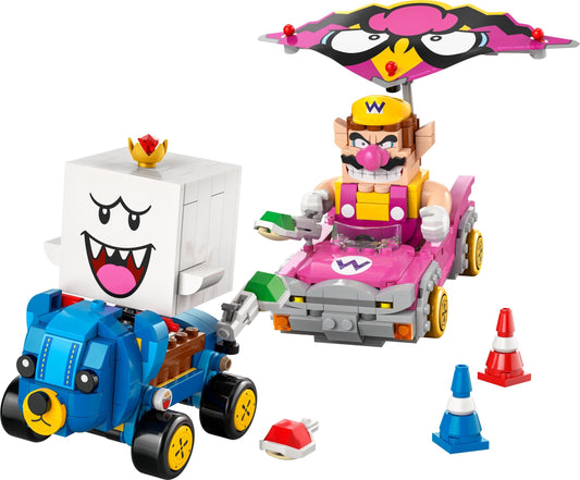 LEGO Super Mario Mario Kart - Wario & King Boo (72038) box art