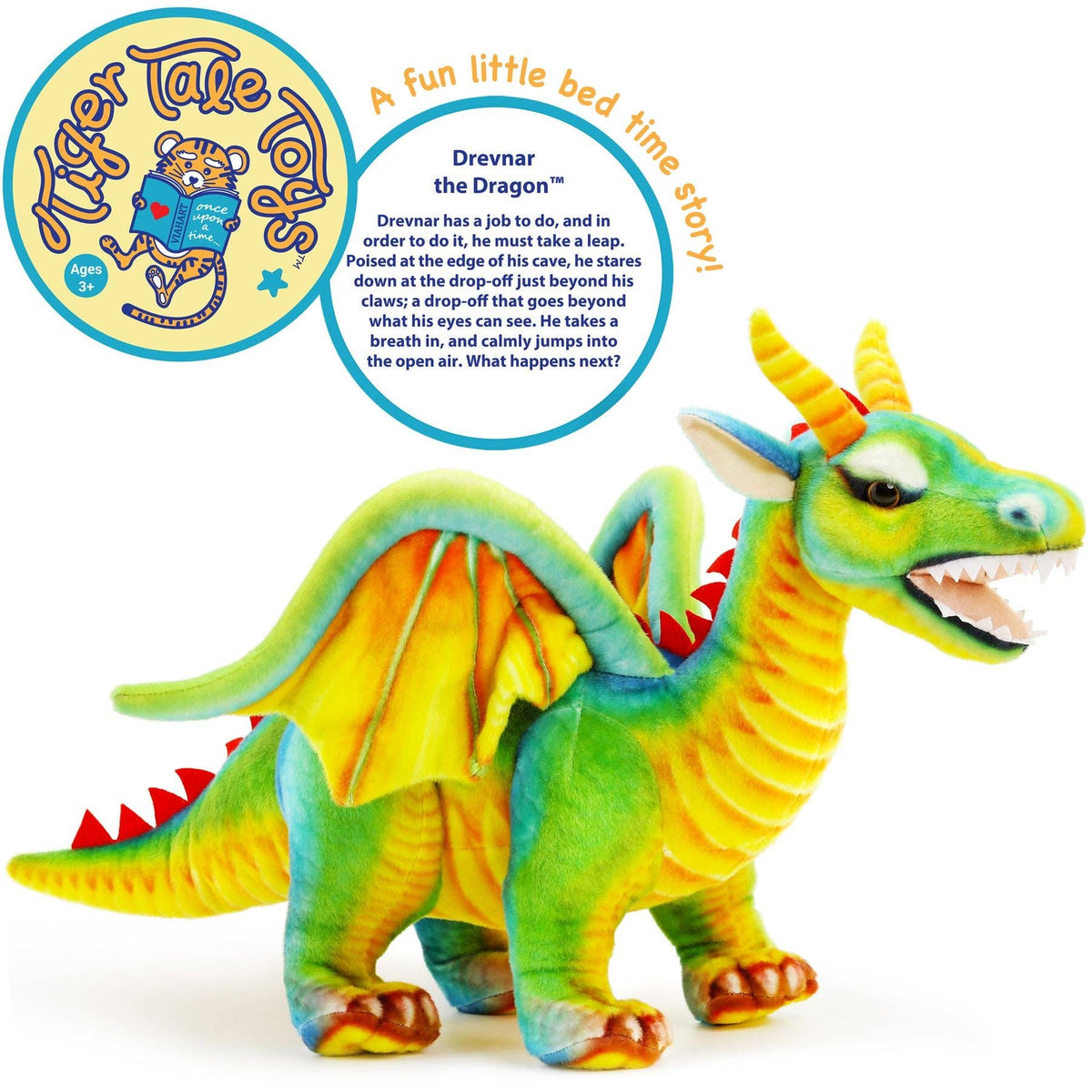 TigerHart Drevnar the Dragon 29-inch plush