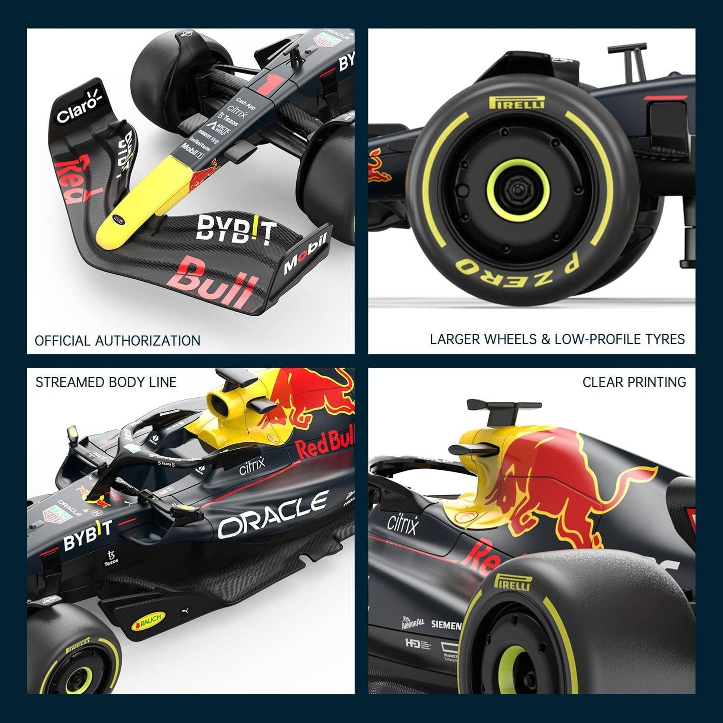 1:18 Scale Red Bull RB18 F1 Remote Control RC Car
