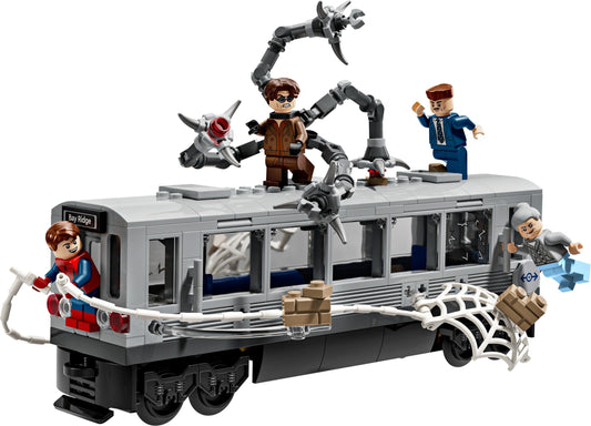 LEGO Marvel Spider-Man vs. Doc Ock Subway Train Scene (76321)