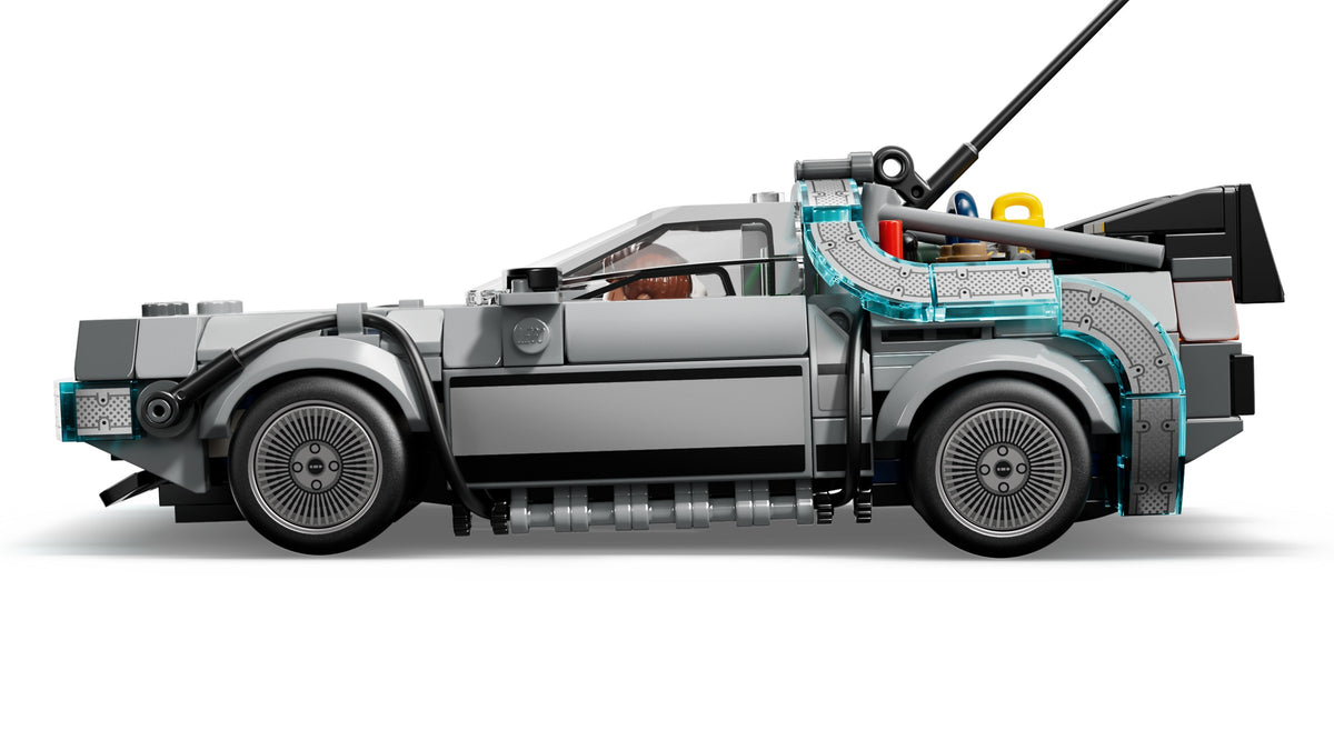 LEGO Speed Champions Time Machine from Back to the Future (77256) detail view